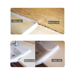 Wall Sealing Tape Self-Adhesive Caulk Tape Bathtub Kitchen and Toilet (39.4Inch)