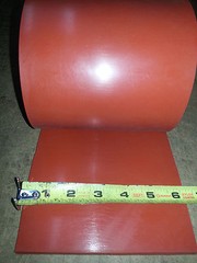 SILICONE RUBBER ROLL 1/4″THK X 6″WIDE X 36″ LONG FREE SHIPPING