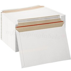 6.5 x 4.5 RIGID FLATS CARDBOARD ENVELOPE MAILERS DOCUMENT PHOTO SHIPPING WHITE