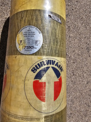 Survivair 30 MIN Carbon Air Tank 4500 PSIG SCBA Cylinder Expired 11/05-Retired