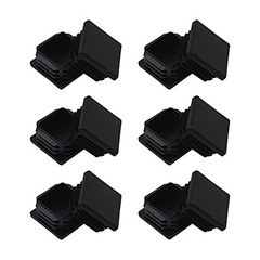 1.5 Inch Square Tube End Cap Plastic Plugs 12 Pack Square Tubing 1.5 x 1.5