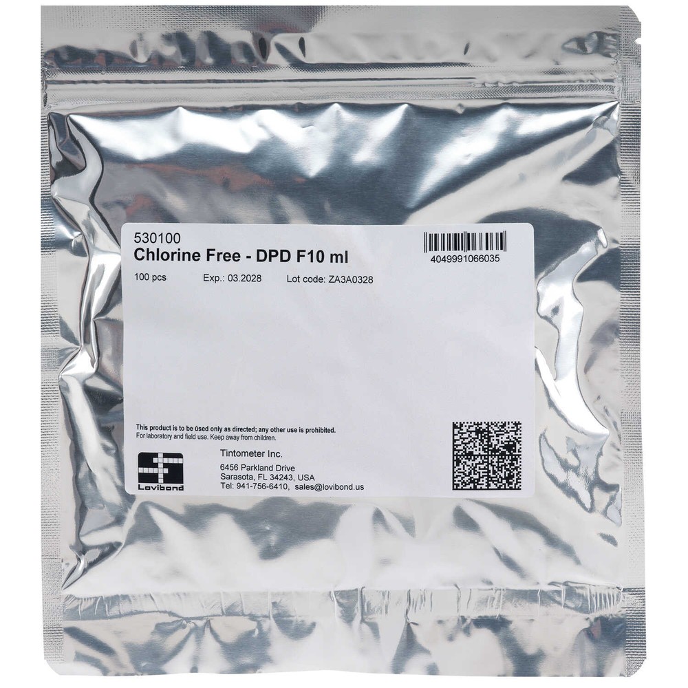 Lovibond Free Chlorine Reagent Pack of 100