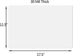 Blank Car Magnetic Sign Sheet 11.5×17.5 30 Mil Vehicle Door Magnet Roll Custom A