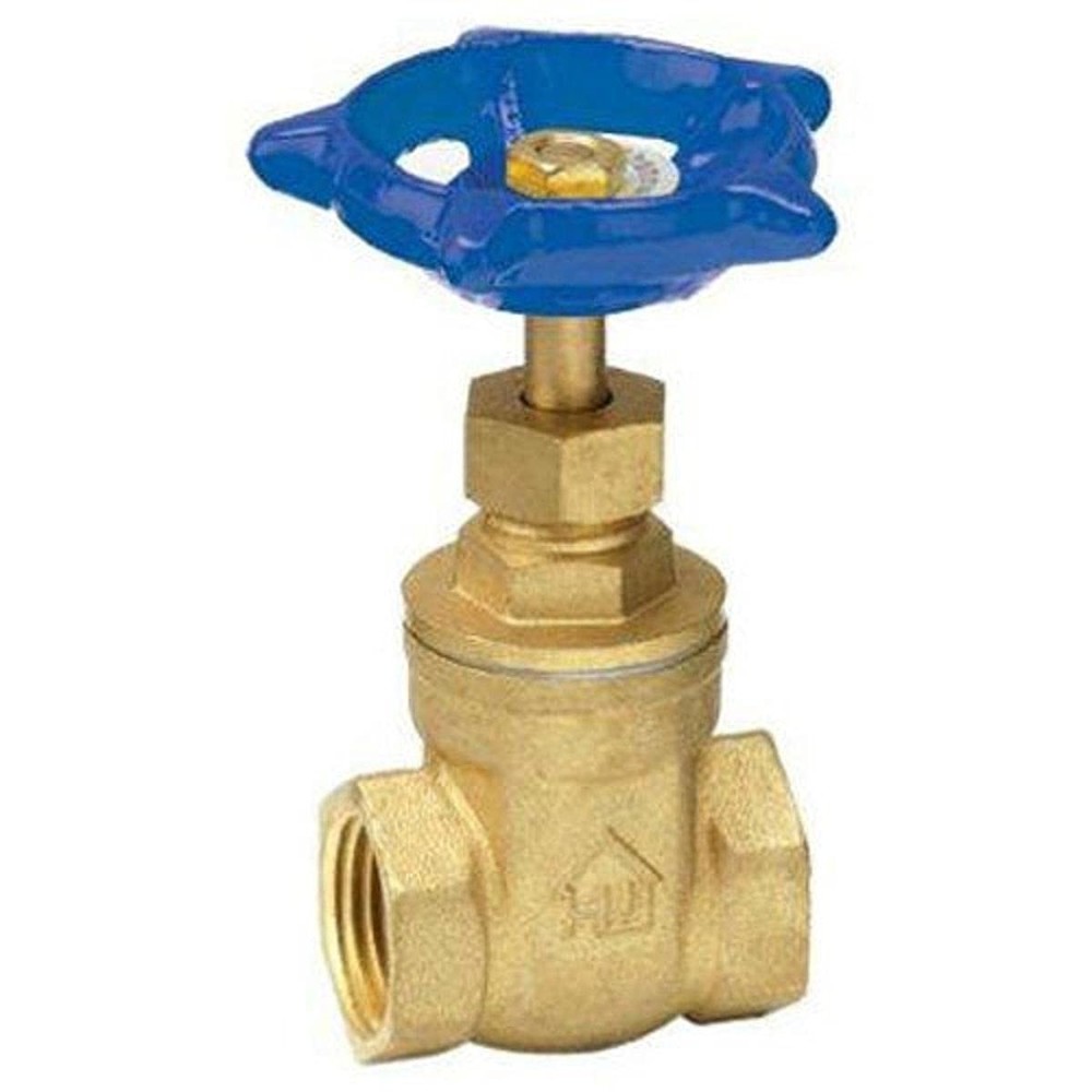 Homewerks 170-2-12-12 No-Lead Gate Valve, x Female Thread, 0.5-Inch, Brass
