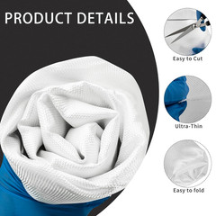 2 Pack 6 oz Fiberglass Cloth, 12 Feet x 50 Inches Woven E-Glass Plain Weave Fabr