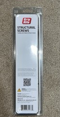 Grip Rite Structural Screws 3/8″ x 8″ (20 pcs.) GRSSFW38820 New