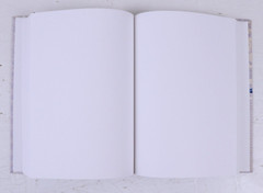 Floral Cover Blank Book Hardcover about 6.25X8.75 Artbook Notepad Sketch Notes