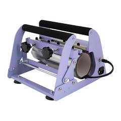 CH2330 Car Cup Mug Heat Press 500W 40 Oz Tumbler Machine Light Purple