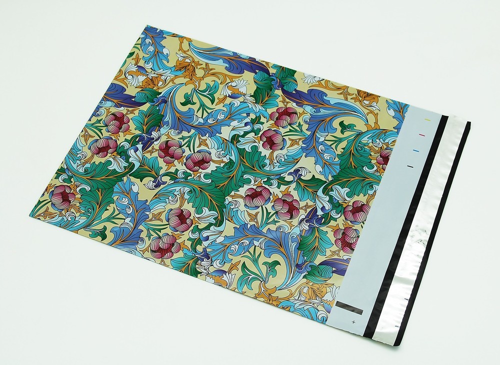 100 14.5×19 Paisley Designer Poly Mailers Envelopes Boutique Custom Bags