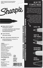 SHARPIE Permanent Markers, Fine Point, Assorted Colors, 5 Count 30653