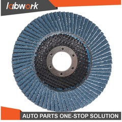 Labwork Premium Zirconia Flap Disc Sanding Grinding 100 Pcs 4.5”x7/8” 80 Grit