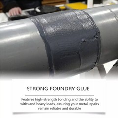 Strong Foundry Glue,Metal Repair Glue, AB Metal Glue Heary Duty Weld 85ml