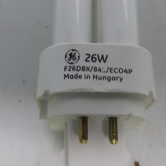 GE 976138 F26DBX/841/ECO4P Ecolux 26 Watts 4 Pin Base 1800 Lumen Lot of 3