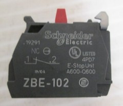 Schneider Electric ZBE-102 Contact Block 240V 3A (4)