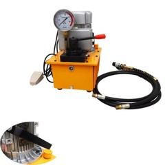 110V 60Hz Electric Double Acting Hydraulic Pump Manual Valve with Pedal 750W