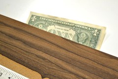 Ziricote Raw Wood Veneer Sheet 3.5 x 31 inches 1/42nd 7633-47