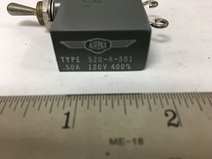 Airpax 520-A-501 Circuit Breaker .50A 120V 400 Ohm