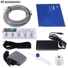 USA Dental Ultrasonic Piezo Scaler Handpiece 5 Tips Fit EMS Cavitron Woodpecker