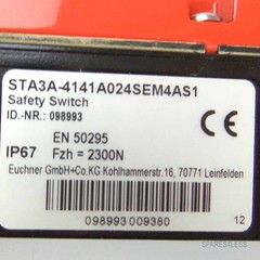 Euchner Safety Switch STA3A-4141A024SEM4AS1 098993 FW Original Packaging