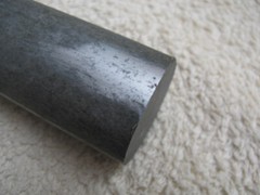 7075 T6511 ALUMINUM ROUND BAR, 1-3/4″ dia x 20-1/8″, LATHE STOCK, mfr by ALCOA
