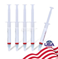 Dentex Dental Porcelain Etch Gel 9.5% Hydrofluoric Acid Etchant 3 Syringe 2.5ml