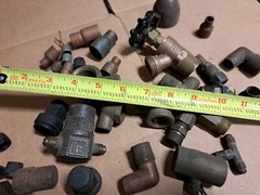 Copper And Brass Mixed Lot Fittings Sweat And Valve Solder Mixed Lot Hm L1