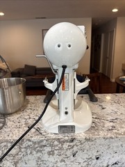 Hobart N50 Commercial Mixer WHITE Counter Top 5 Quart 3 Speed +Bowl+paddle WORKS