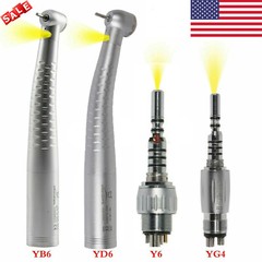 KaVo Style Dental Fiber Optic LED Turbine Handpiece / Quick Coupler 4/6 Hole st