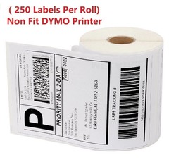 4×6 Direct Thermal Labels Premium Zebra Eltron 2844 ZP450 Compatible 250 Rolls