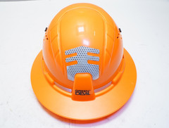 Green Devil Mervex Vent ANSI/ISEA Z89.1-2014 Type 1 Class C Orange W/Clear Visor