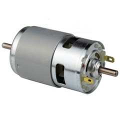 1pcs DC12-24V 6500-13000rpm RS775 Double Shaft High Speed DC Motor for DIY Parts