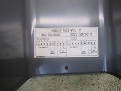 NSO WARNER ELECTRIC MCS-805-1,2 115-230V Controller Power Supply