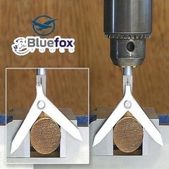 BLUEFOX ROUND Bar Center Finder Tool | 3/8″ Shank for Milling Machine | Quick…