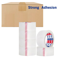Heavy Duty Packing Tape with Dispenser, 1.88 Inch X 65Y, 6 Rolls | 1 Dispenser I