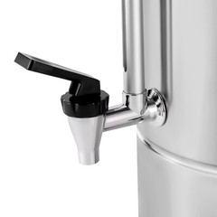 2.11-Gallon Stainless Steel Coffee Urn Commercial Dispenser for Tea Coffee Cater