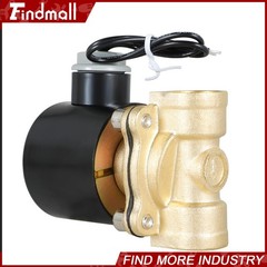 1/2″ DC 12V Brass Electric Solenoid Valve NPT Gas Water Air Normally Closed