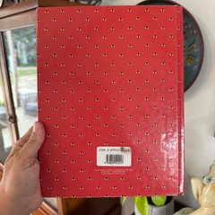 Vtg Mary Engelbreit Sketchbook Red Hardcover Grid Journal 90’s Stationery Whimsy