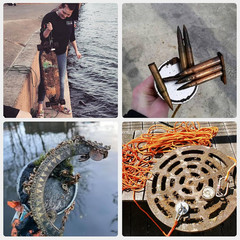 Three Sides Fishing Magnet Kit Strong Powerful Combined 1200Lb, Super Strong Neo
