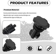 Transmission Oil Dipstick Filler Cap & Plug, OEM# 4591959AA, Durable Replacement