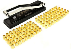 H8-KIT Heavy-Duty Bench Crimper (H8) with Ferrules (50Pk) 0.625″ ID X 1″ & 0.656