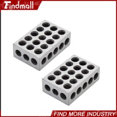 1 Matched Pair 2-4-6 Blocks 23 Holes .0002″ Machinist Precision 246 Jig 2 4 6