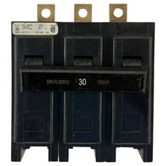 USED Eaton BAB3030H 30A 3 Pole 240V Circuit Breaker Thermal-Magnetic Bolt-On