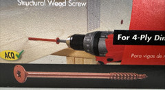 FastenMaster FMFL006-50 FlatLOK Torx TTAP 40-Drive Structural Wood Screws 6 in.