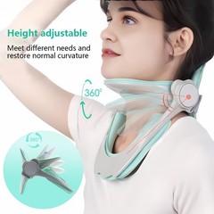 Neck Brace, Soft Foam Cervical Collar with 360° As picture shown, Gray
