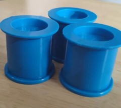 12Pcs New 20-9184 2in（50.8mm）Epoxy resin cold inlay Injection mold cup