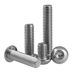 M6-M10 Socket Button Head Screws Dome Allen Bolts Machine Screw Stainless Steel
