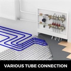 3/4″ PEX Tubing 300ft Non-Barrier Pipe Blue PEX-B Tube Coil for Hot & Cold Water
