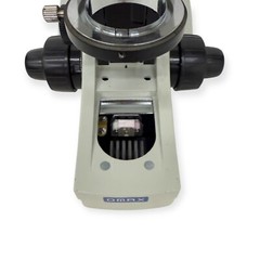 Omax N-120A Biological Microscope Base Stand with Objective Turret Nosepiece