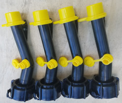 Set of 4 Blitz Gas Can Spouts With Vents – See description for part numbers