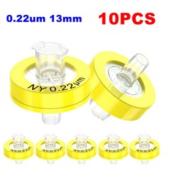 Nylon Membrane Syringe Filter 13mm 0.22μm Hydrophilic Female Luer Lock